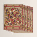 Antique Russian Bessarabian Floral Rug Print Wrapping Paper Gallery Image 3