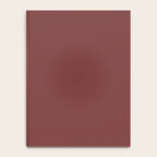 Earthy Brick Red Solid Color Notebook Gallery Image 4