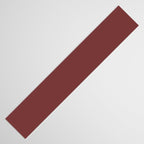 Earthy Brick Red Solid Color Table Runner Gallery Image 3
