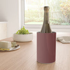 Earthy Brick Red Solid Color Wine Chiller Gallery Image 4
