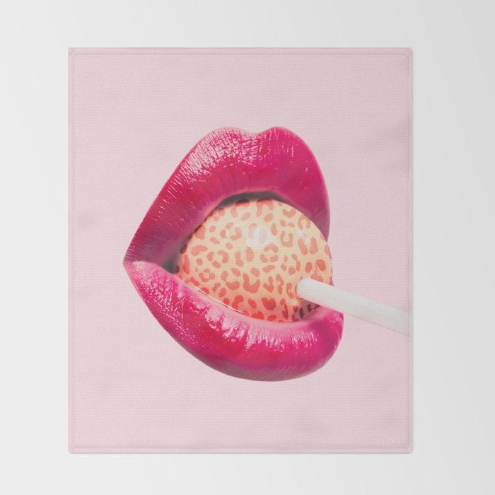 WILD LOLLIPOP Throw Blanket Gallery Image 2