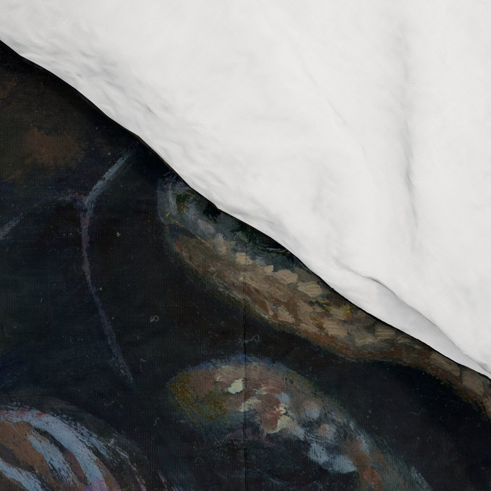 Death Moth Goat Skull Comforter Gallery Image 4