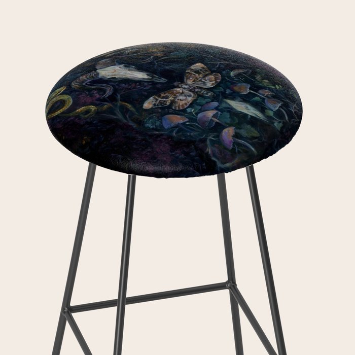 Death Moth Goat Skull Stool Gallery Image 2