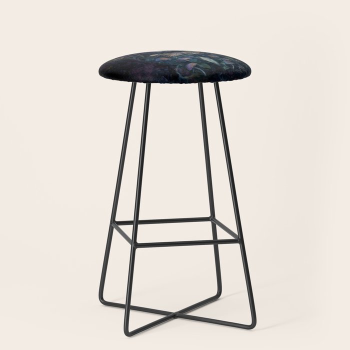 Death Moth Goat Skull Stool Gallery Image 1