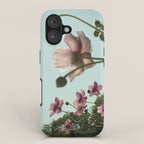 Aloft - rose pink autumn flower photo floral  iPhone Case Gallery Image 1