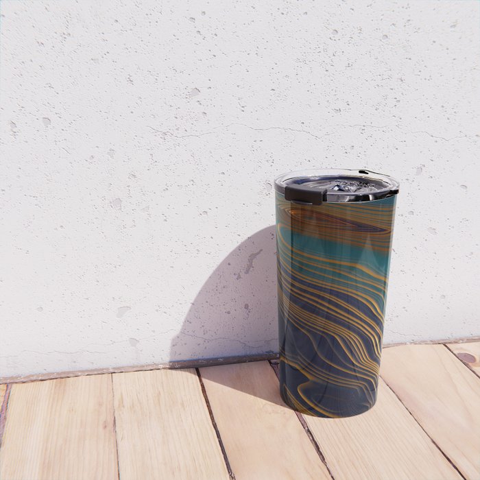 Peacock Ocean Travel Mug Gallery Image 4