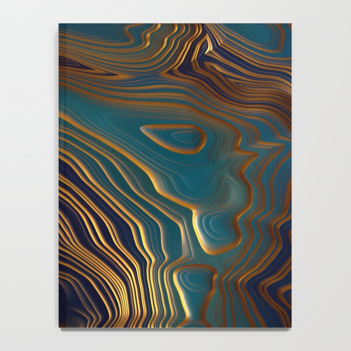 Peacock Ocean Notebook Gallery Image 4