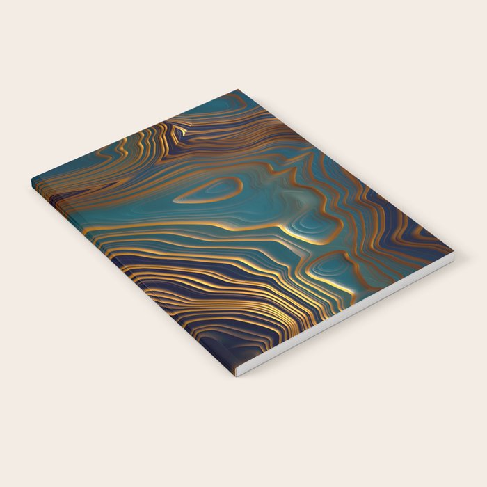 Peacock Ocean Notebook Gallery Image 2