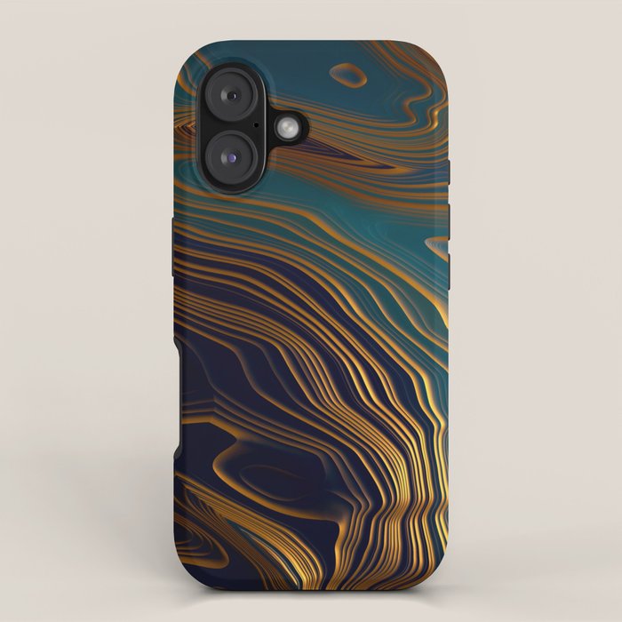 Peacock Ocean iPhone Case Gallery Image 1