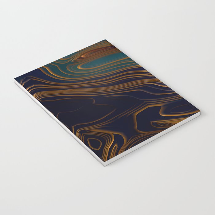 Peacock Ocean Notebook Gallery Image 3