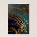 Peacock Ocean Stationery Card Gallery Image 2