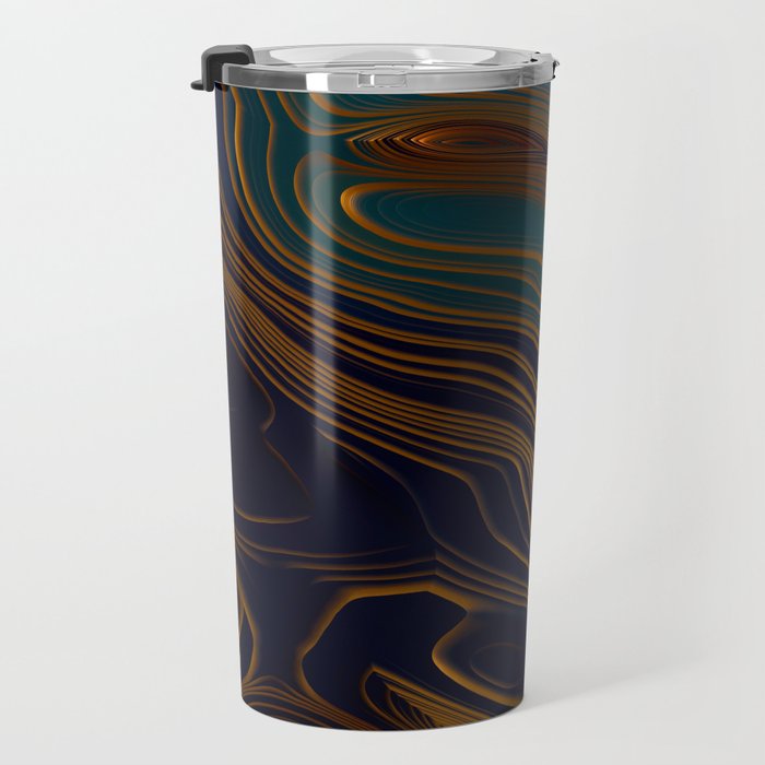 Peacock Ocean Travel Mug Gallery Image 3