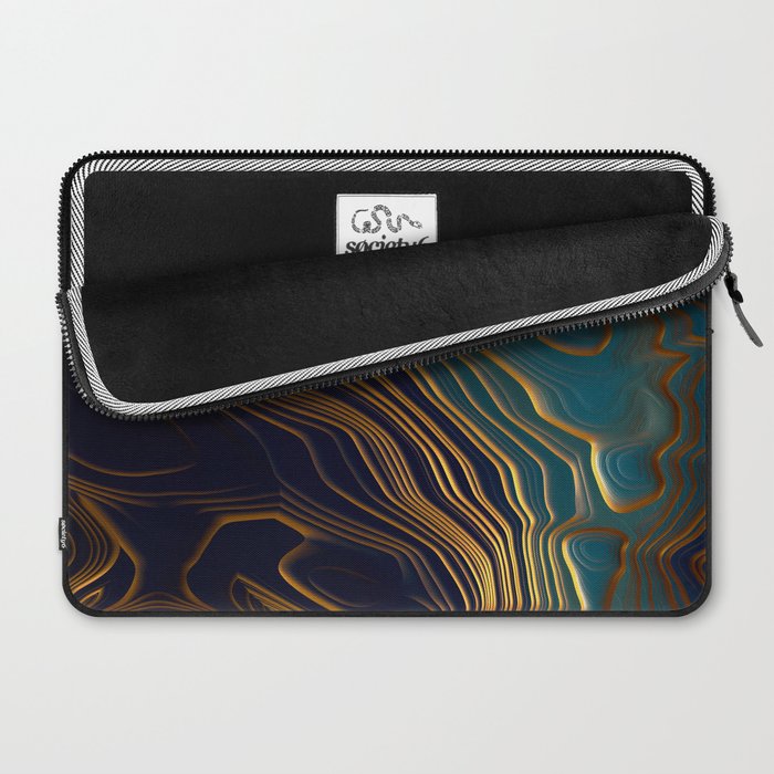 Peacock Ocean Laptop Sleeve Gallery Image 2