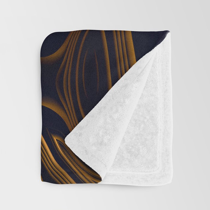 Peacock Ocean Throw Blanket Gallery Image 3