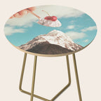Sundae Summit - Cherry Ice cream Mountain Peak  Side Table Gallery Image 2