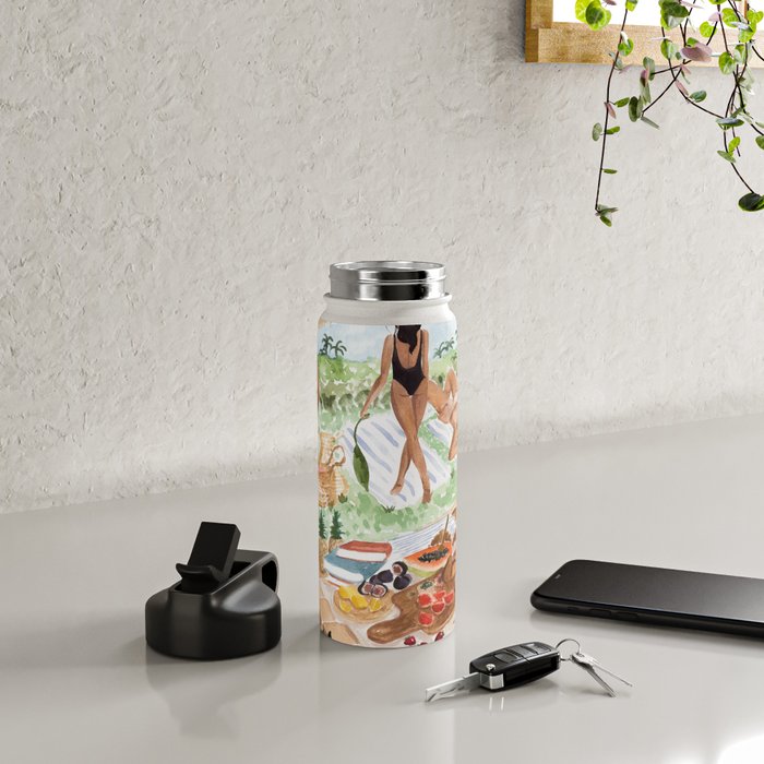 Picnic In the South of France Water Bottle Gallery Image 4
