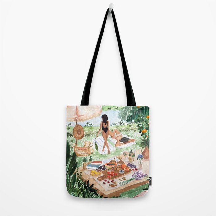 Picnic In the South of France Tote Bag Gallery Image 2
