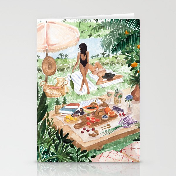 Picnic In the South of France Stationery Card Gallery Image 2