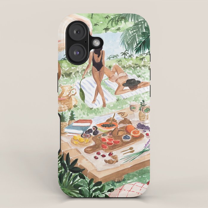 Picnic In the South of France iPhone Case Gallery Image 1