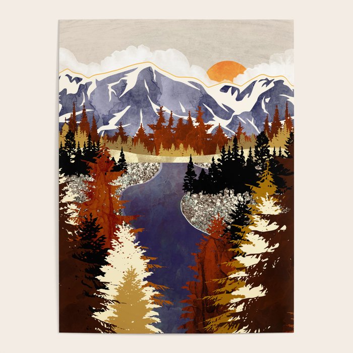 Autumn River Poster Gallery Image 4