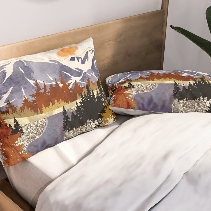 Autumn River Pillow Sham Gallery Image 2