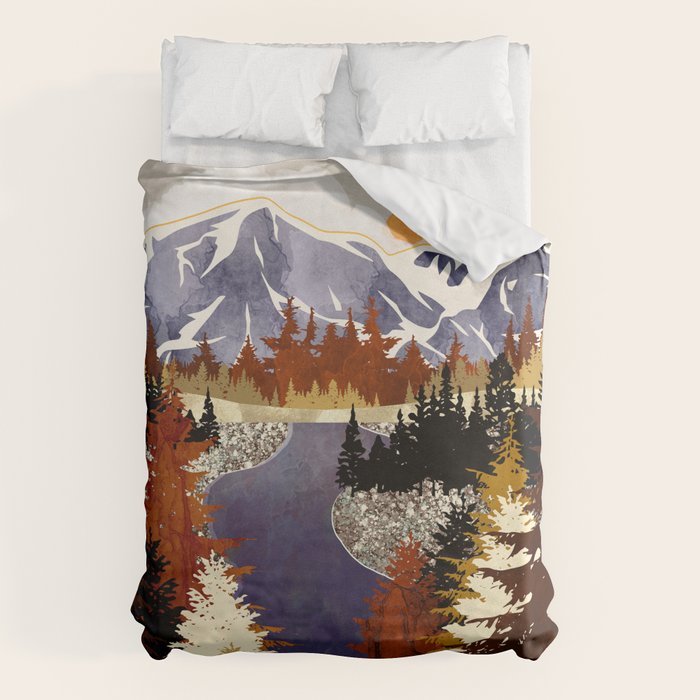 Autumn River Duvet Cover Gallery Image 1