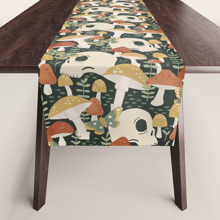 Death Mushrooms Table Runner Gallery Image 1