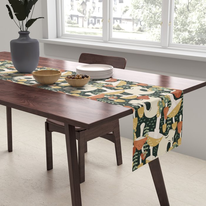 Death Mushrooms Table Runner Gallery Image 2