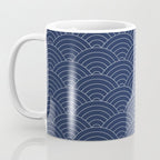 Waves (Navy) Coffee Mug Gallery Image 3