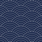 Waves (Navy) Coffee Mug Gallery Image 2
