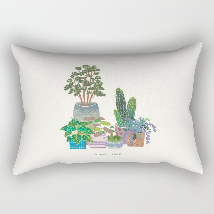 plant lover T2 Rectangular Pillow Gallery Image 2
