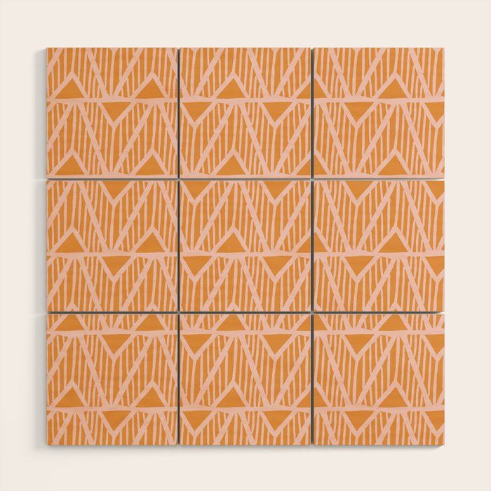 Desert Peaks Wood Wall Art Gallery Image 1