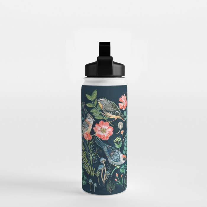 Birds Garden Water Bottle Gallery Image 2