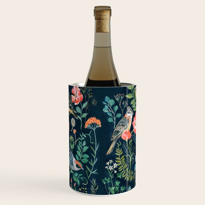 Birds Garden Wine Chiller Gallery Image 1
