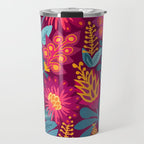 Fiesta Garden Illustration Travel Mug Gallery Image 1