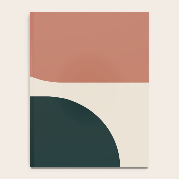 Modern Minimal Arch Abstract LXXXII Notebook Gallery Image 4