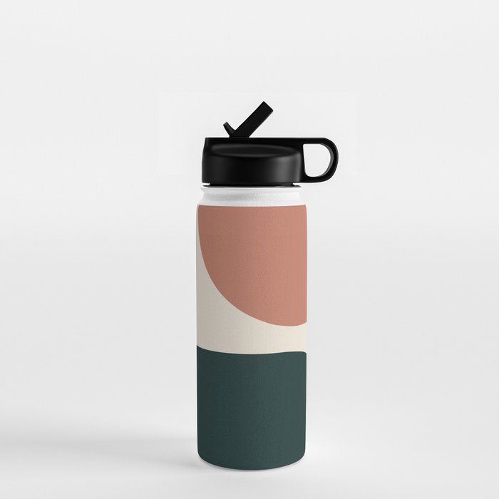 Modern Minimal Arch Abstract LXXXII Water Bottle Gallery Image 1