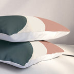 Modern Minimal Arch Abstract LXXXII Pillow Sham Gallery Image 3