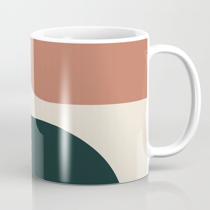 Modern Minimal Arch Abstract LXXXII Coffee Mug Gallery Image 1