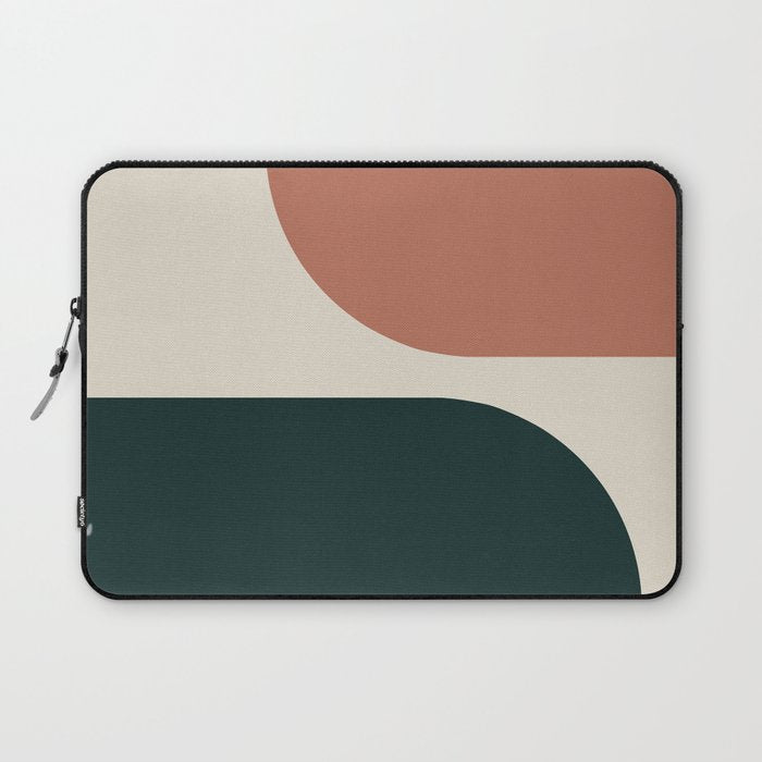 Modern Minimal Arch Abstract LXXXII Laptop Sleeve Gallery Image 1