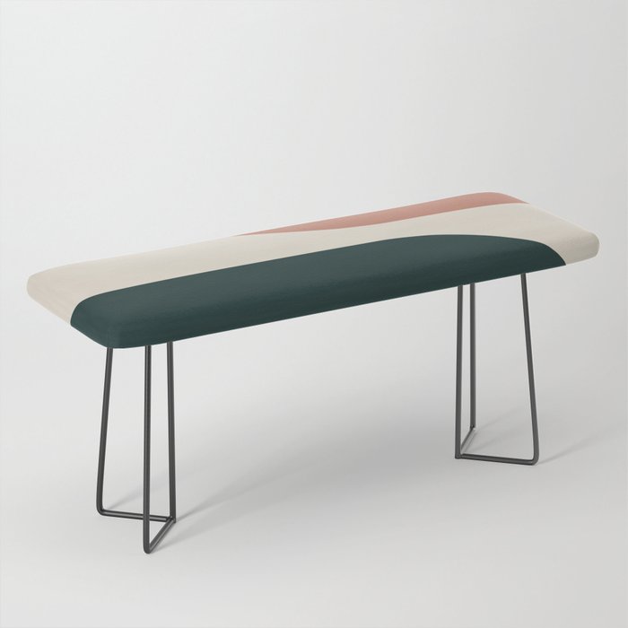 Modern Minimal Arch Abstract LXXXII Bench Gallery Image 1