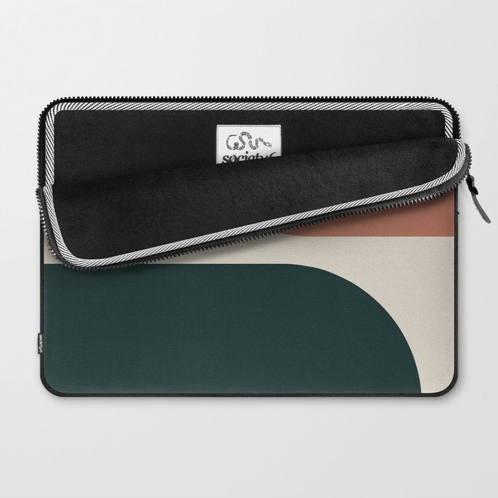 Modern Minimal Arch Abstract LXXXII Laptop Sleeve Gallery Image 2