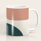 Modern Minimal Arch Abstract LXXXII Coffee Mug Gallery Image 1