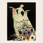 âThe Jewelled Gownâ Art Deco by J Carlos Poster Gallery Image 4