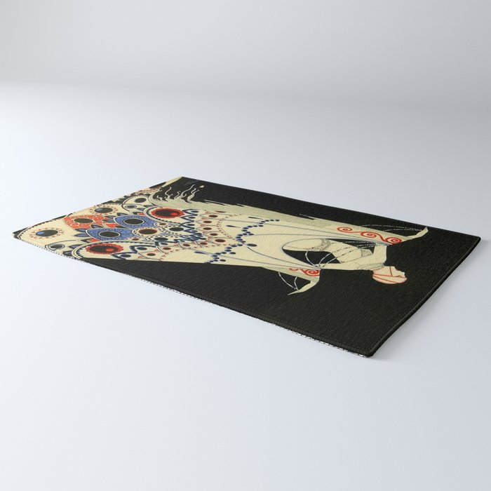 âThe Jewelled Gownâ Art Deco by J Carlos Rug Gallery Image 3