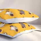 Olympic Lifting Cat Pillow Sham Gallery Image 3