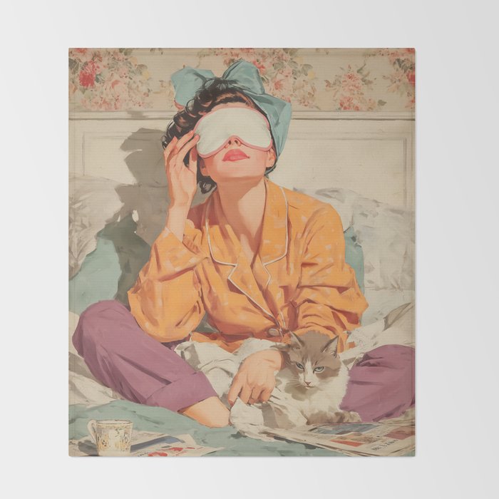 Cozy Morning Rituals Reimagined Throw Blanket Gallery Image 2