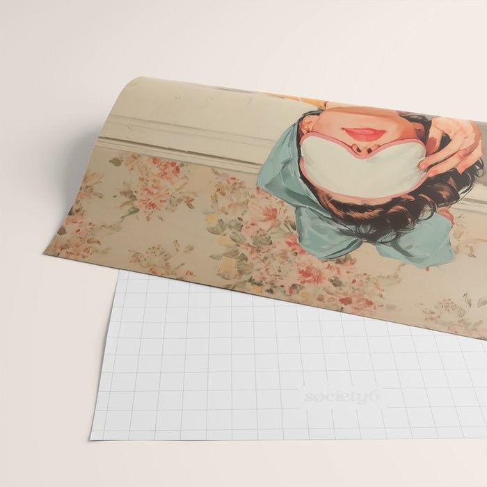 Cozy Morning Rituals Reimagined Wrapping Paper Gallery Image 2