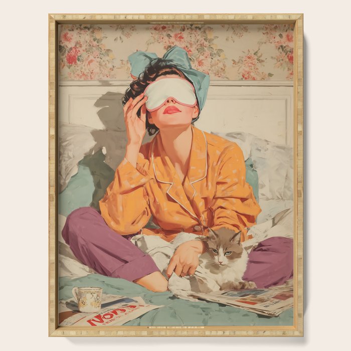 Cozy Morning Rituals Reimagined Serving Tray Gallery Image 1