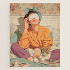 Cozy Morning Rituals Reimagined Jigsaw Puzzle Gallery Image 1